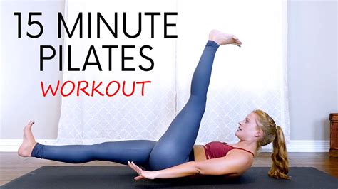 15 minute pilates - Updated on 1/6/2018 at 8:00 PM. Get ready for a serious booty burner from Pilates trainer Jake DuPree. It's only 15 minutes long, but he works your glutes from all angles to create a lifted ...